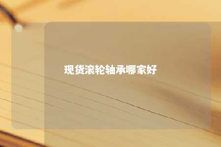 现货滚轮轴承哪家好 